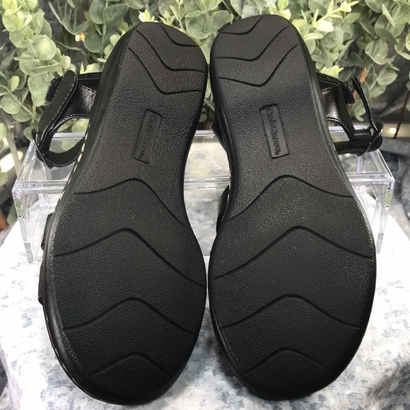 Croft & Barrow Boathouse Black Strappy Sandals Women’s 6.5M 🖤Like NEW🖤 - Picture 9 of 12